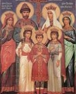 17 июля – День памяти Св. Царственных Страстотерпцев – Царя Николая, Царицы Александры, Царевича Алексия, Великих Княжон Ольги, Татианы, Марии и Анастасии.